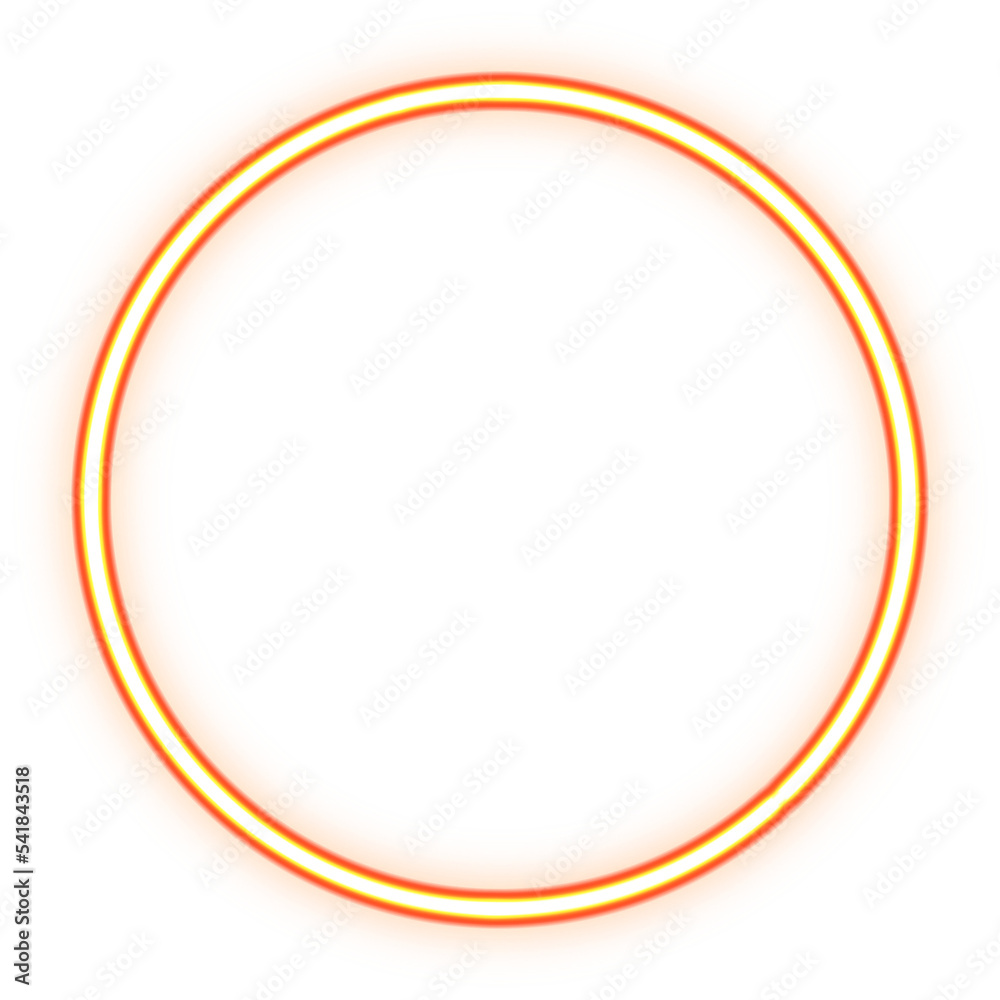 Circle neon. Modern neon orange glowing circle banner. Abstract neon circle with glowing lines. Circle neon. Modern neon orange glowing circle banner. Abstract neon circle with glowing lines.