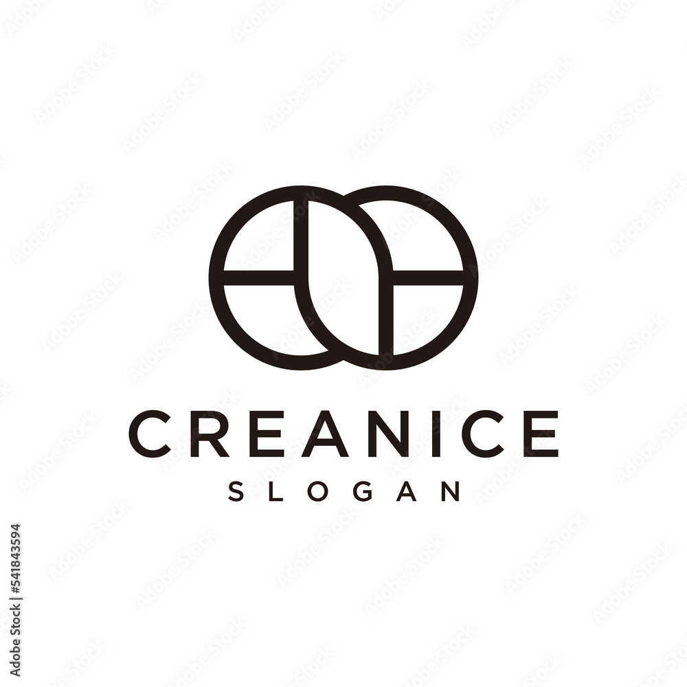 Vector graphic of abstract logo design template Vector graphic of abstract logo design template