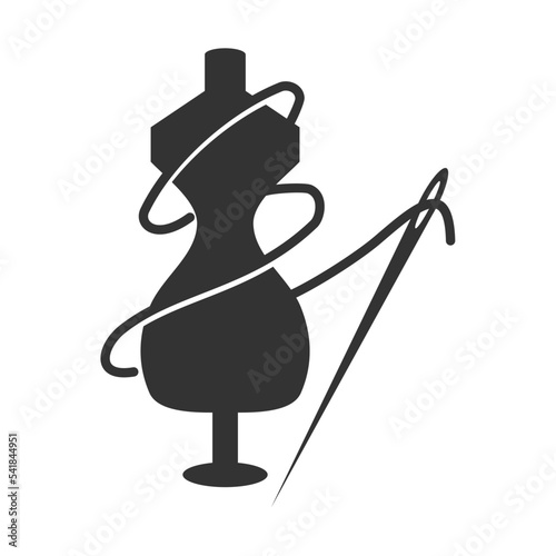 Sewing tailor logo  Icon Illustration Brand Identity