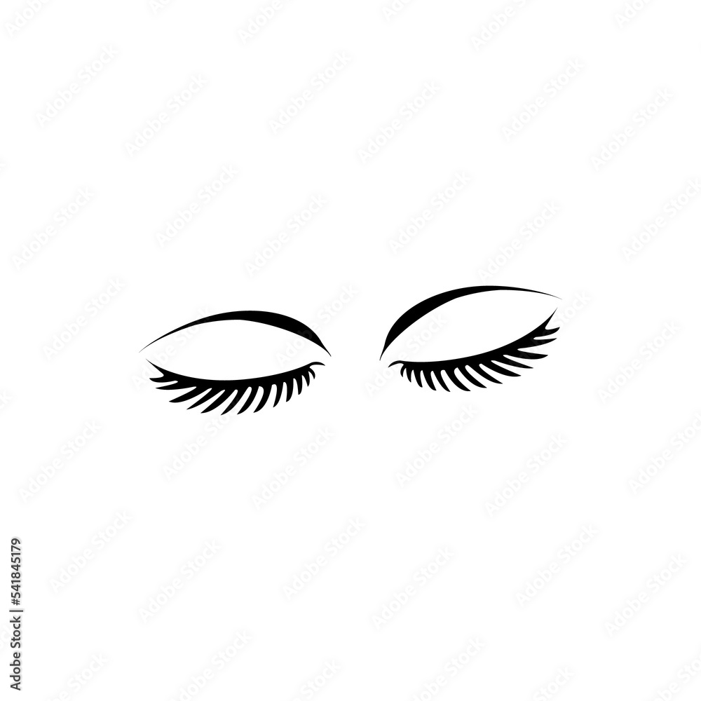 eyelashes icon desgn vector eyelashes icon desgn vector