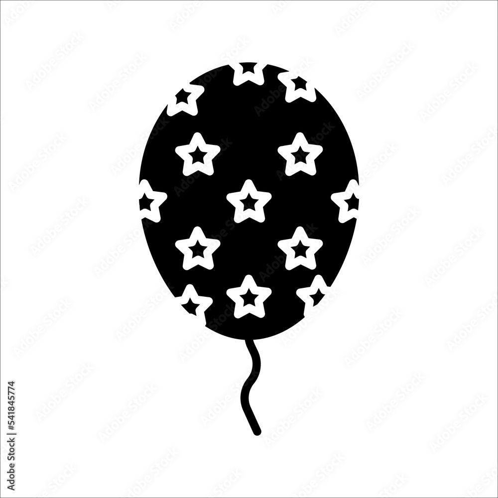 balloon icon, line on white background. Birthday, new year, birthday, party, holiday. silhouette of bubbles with black contours, Vector illustration. balloon icon, line on white background. Birthday, new year, birthday, party, holiday. silhouette of bubbles with black contours, Vector illustration.