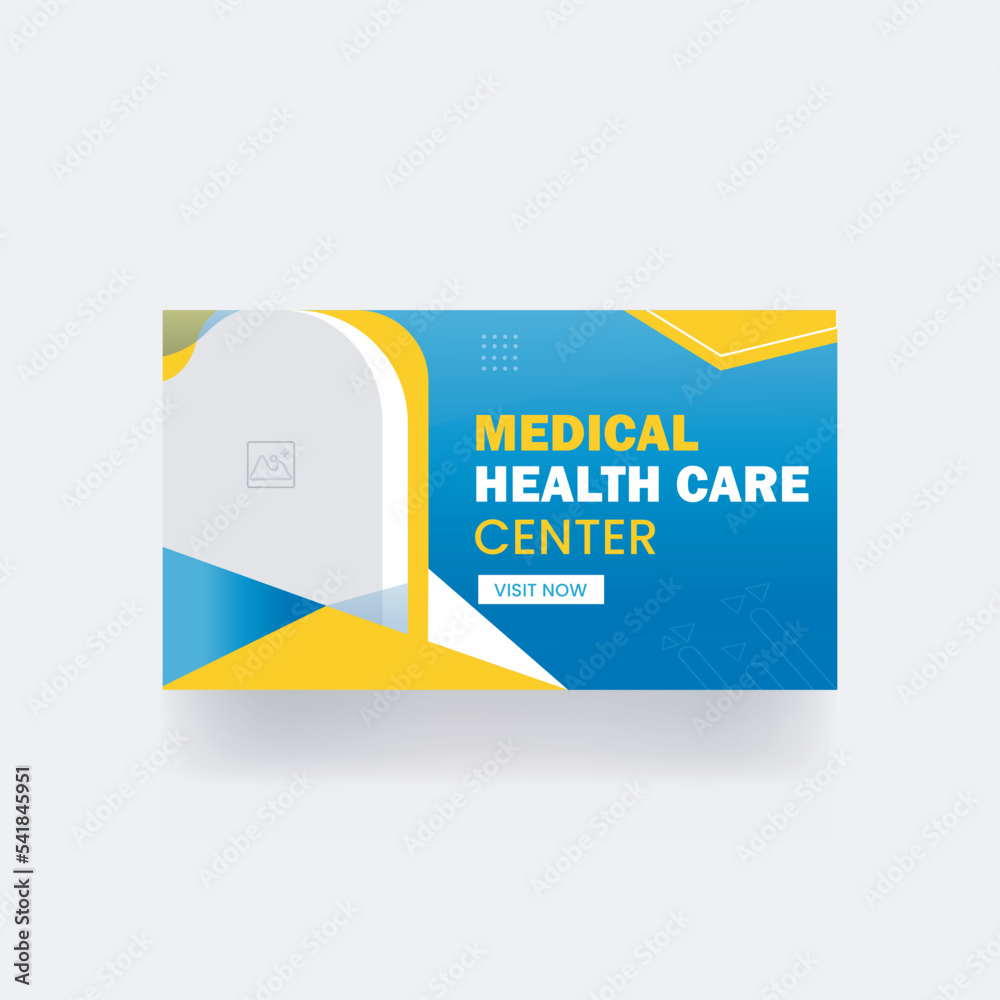 Medical healthcare video thumbnail and web banner for hospital clinic business template social media thumbnail cover Medical healthcare video thumbnail and web banner for hospital clinic business template social media thumbnail cover