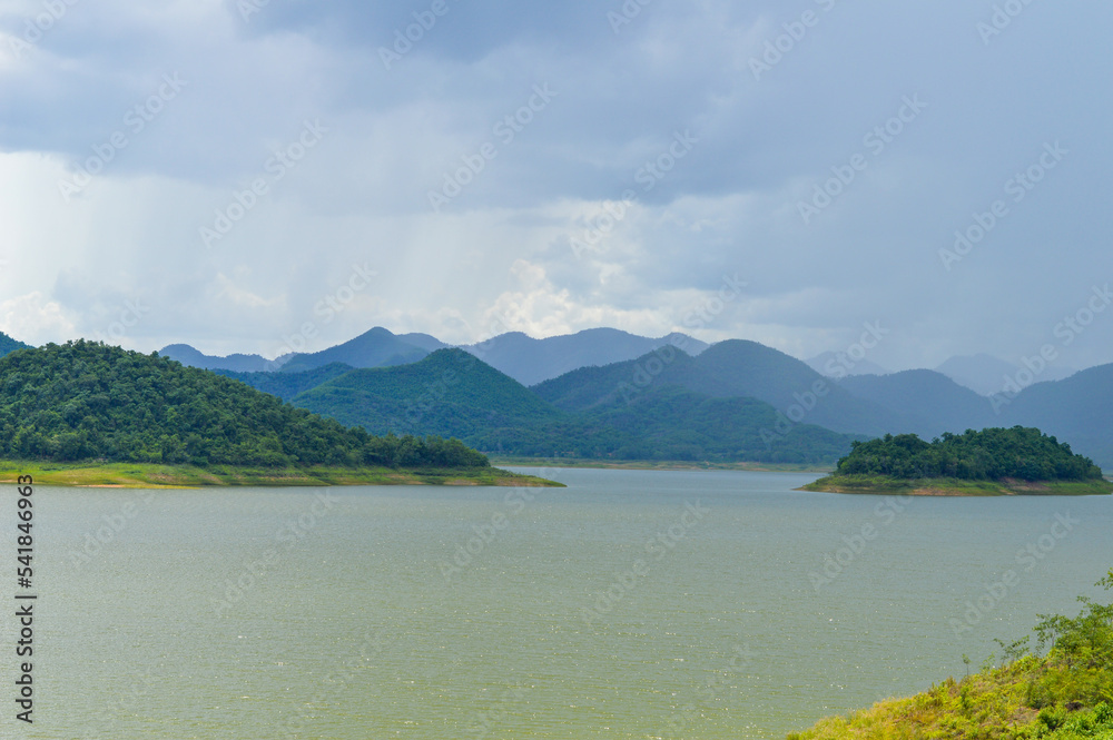 Kaeng Krachan reservoir in Thailand