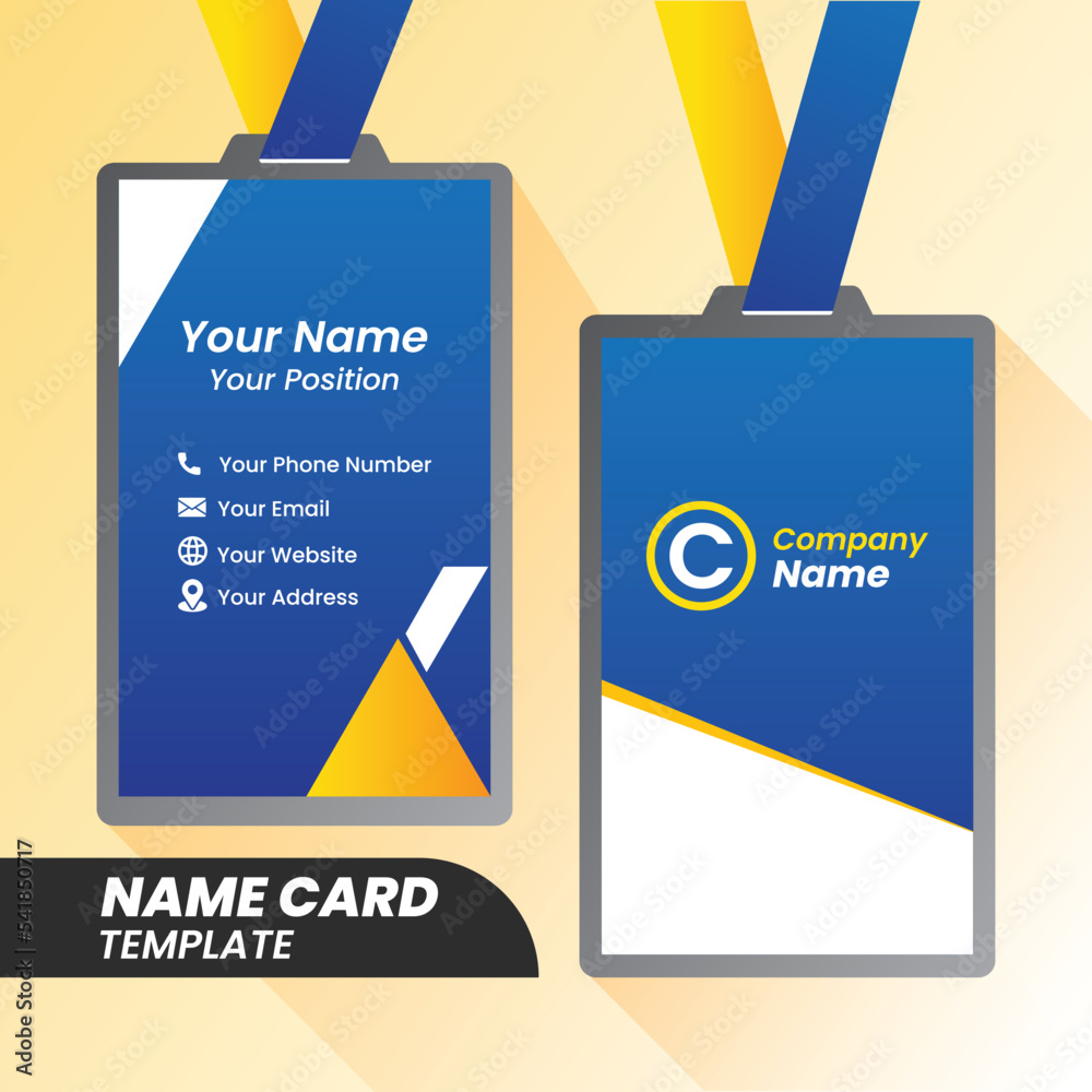 Corporate Name Card Creative And Clean Modern Name Card Template corporate-name-card-creative-and-clean-modern-name-card-template