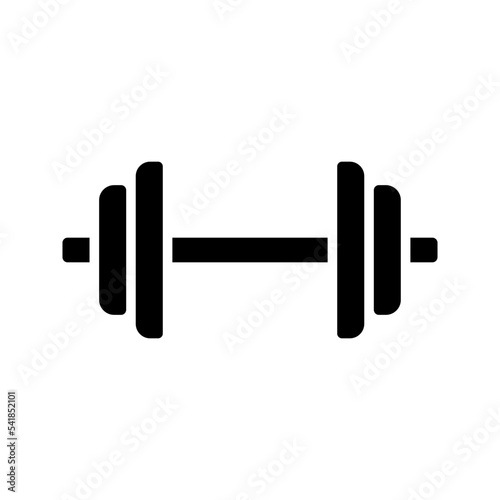 Barbell icon. sign for mobile concept and web design. vector illustration