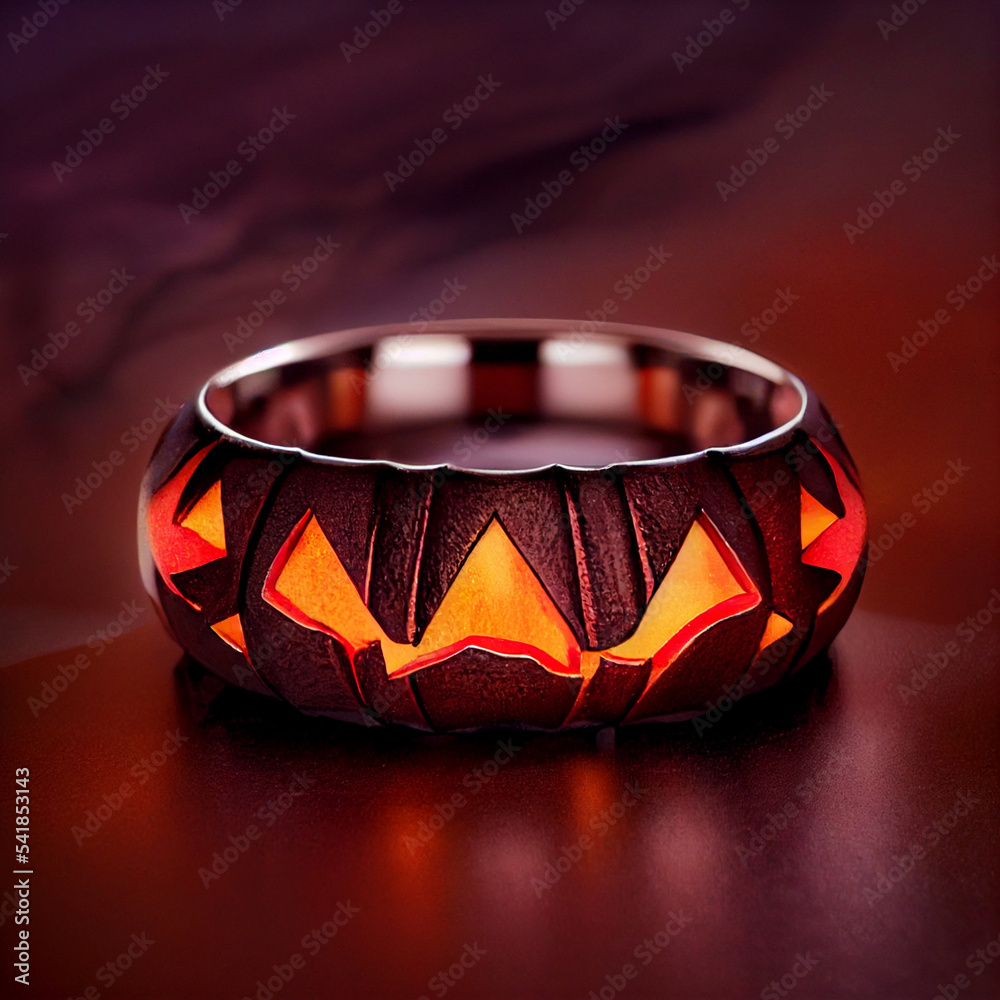 halloween ring Stock Illustration Adobe Stock