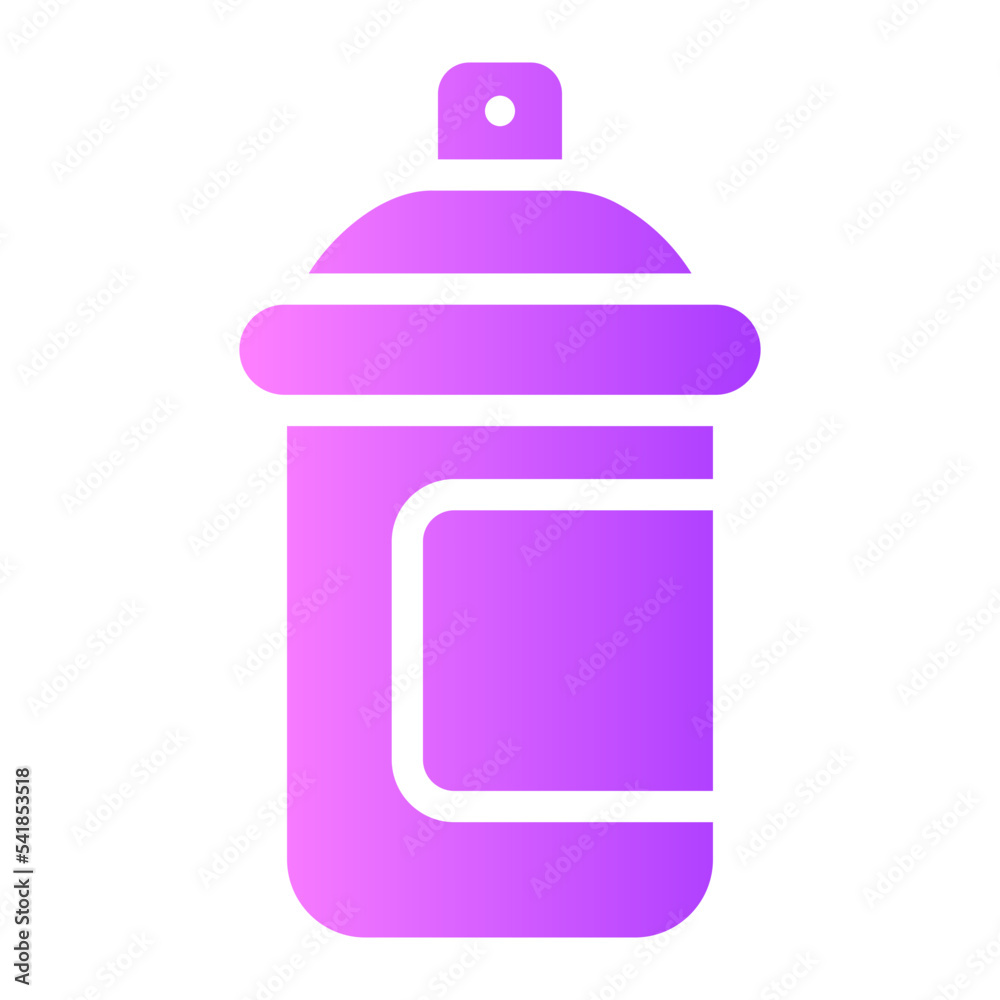 spray can gradient icon spray can gradient icon