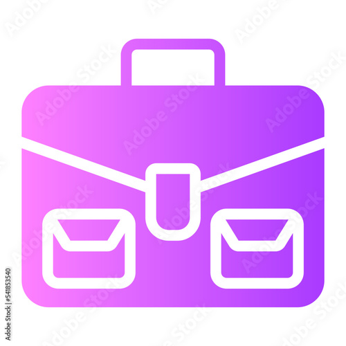 briefcase gradient icon