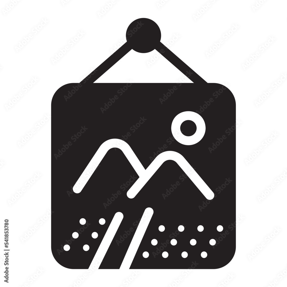 painting glyph icon Adobe Stock