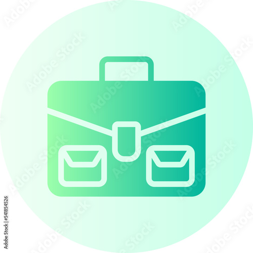 briefcase gradient icon