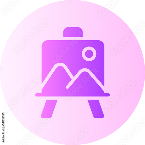canvas gradient icon