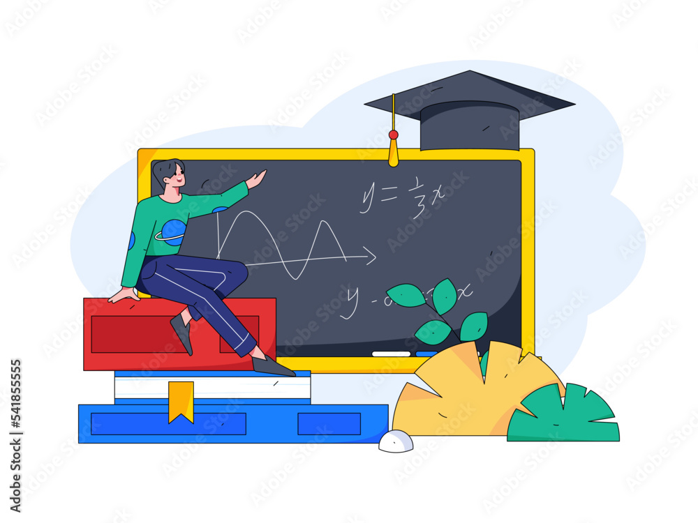 Reading learning remote online education through online classes flat ...