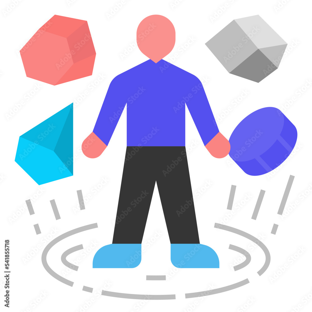 Homogram Icon hologram icon Stock Vector | Adobe Stock