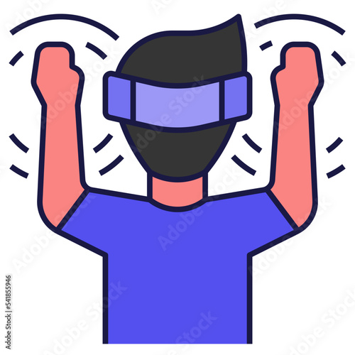 virtual space icon