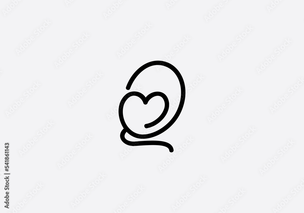 Love sign logo design Love and heart icon and symbol design Love sign logo design Love and heart icon and symbol design