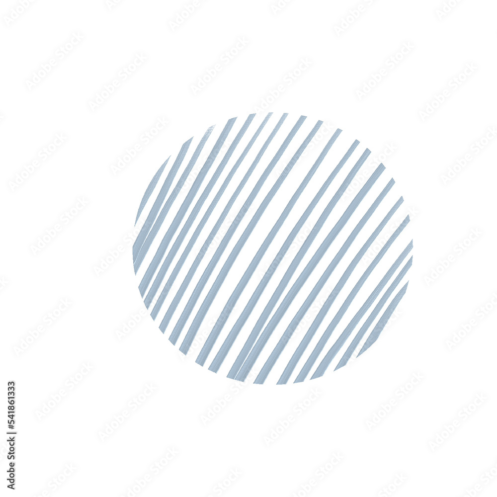 circle pattern line_sky blue