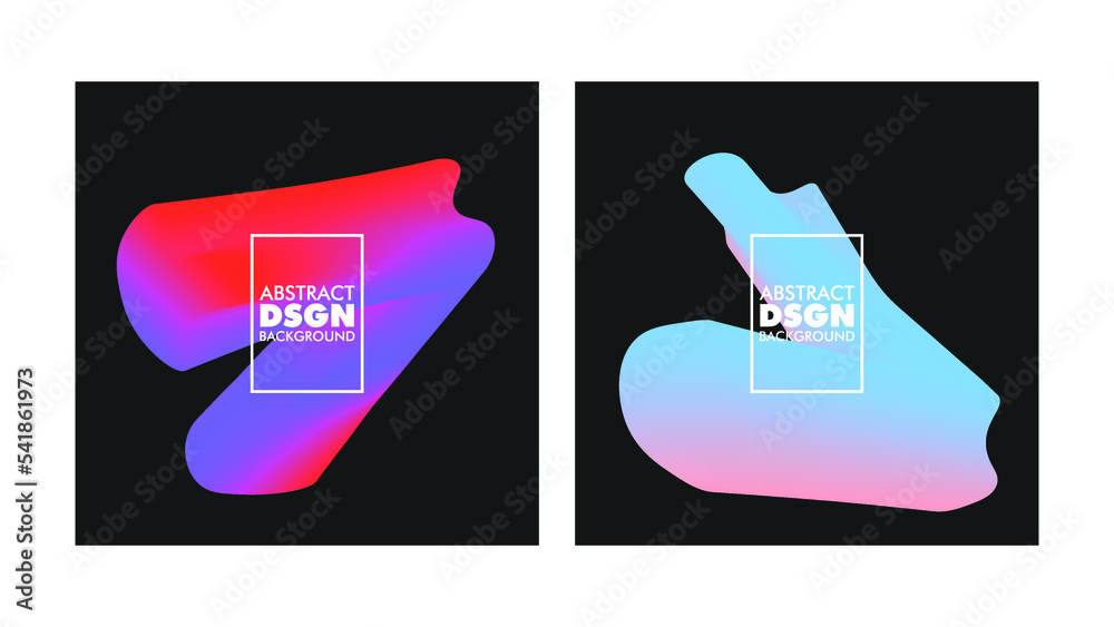 Liquid colorful abstract background with modern gradient Stock Vector ...