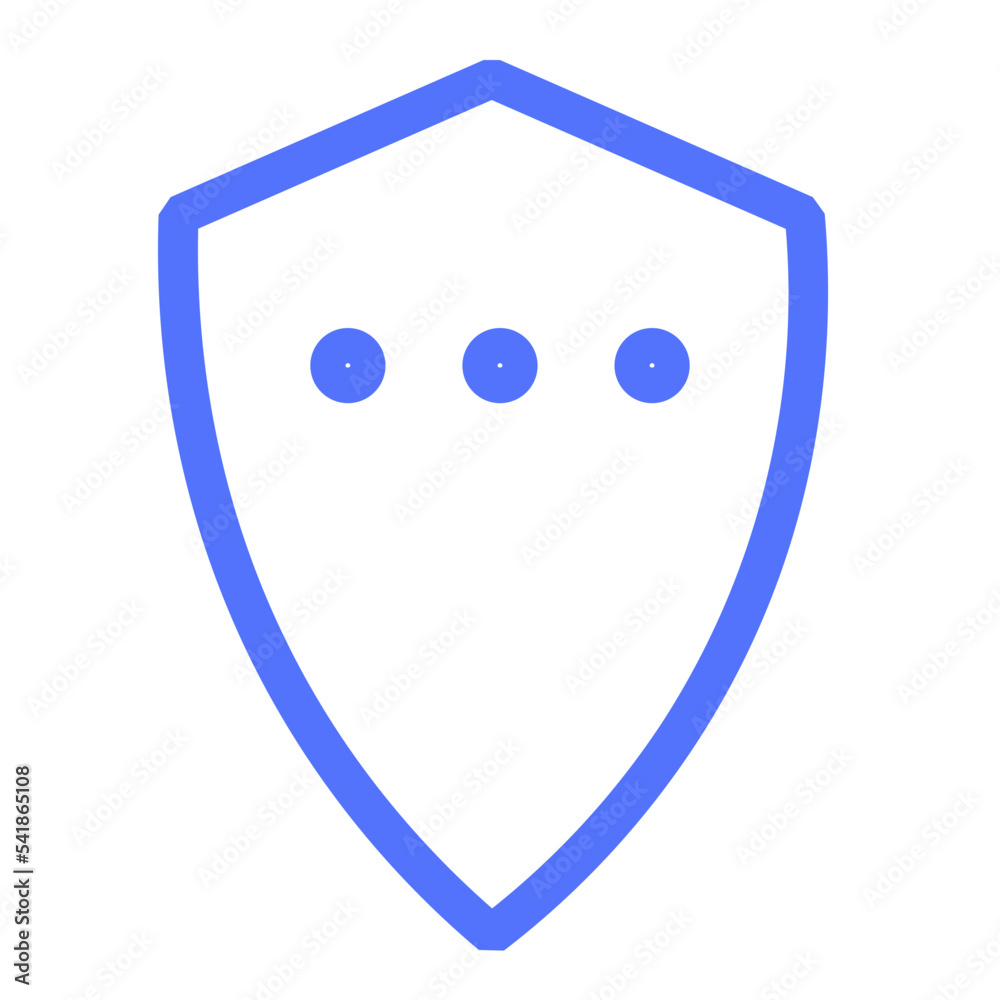 more shield technology protection line icon more shield technology protection line icon