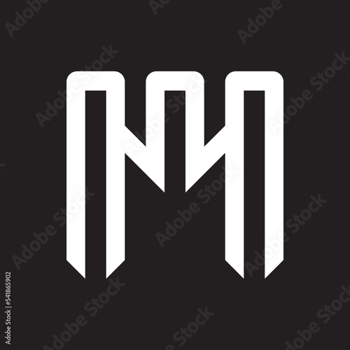 Letter M logo design. Branding identity corporate vector M icon and logo.