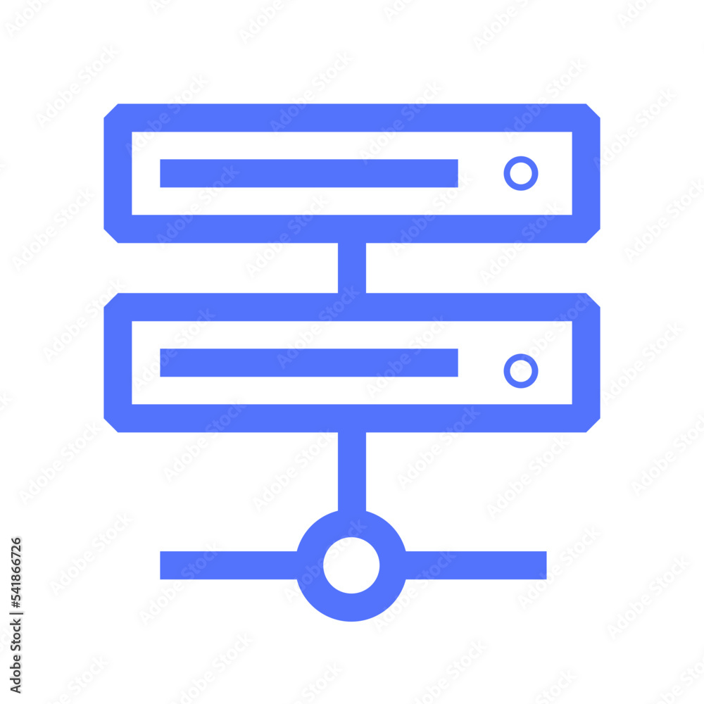 seo hosting server database network line icon seo hosting server database network line icon