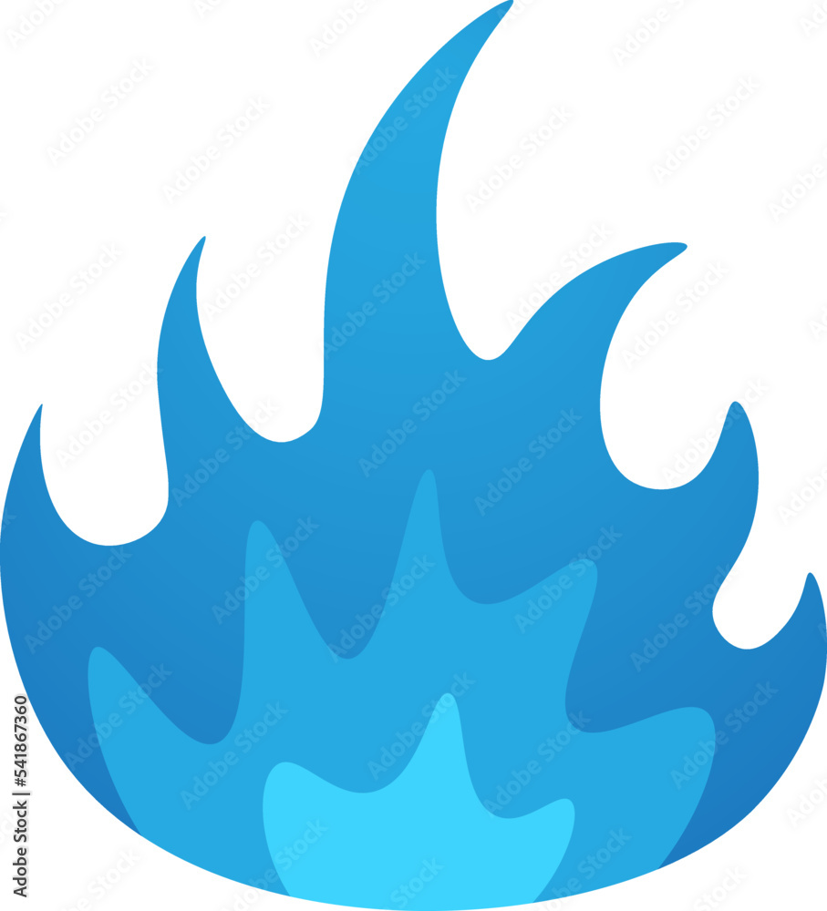 Blue smoke on a white background. Blue smoke on a white background.