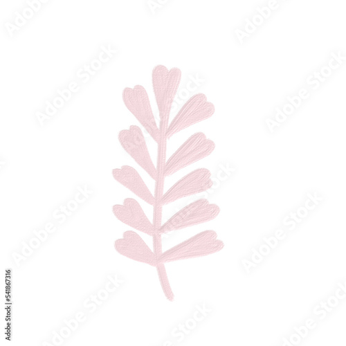 acrylic color oil paint of greenery leaf plant forest herbs tropical leaves transparent background
