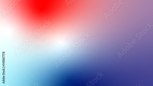 abstract red white blue tricolor flag gradient background