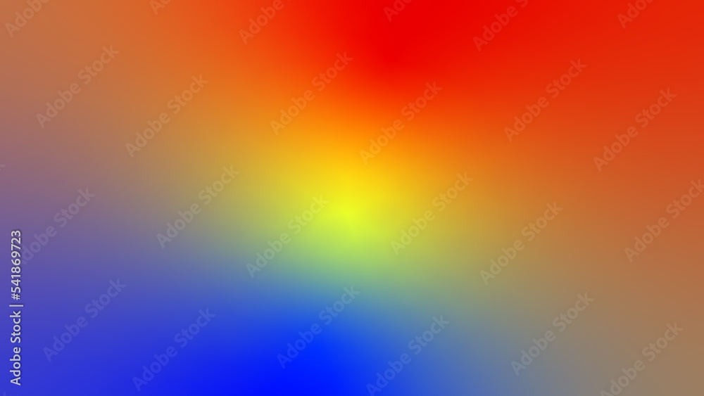 Red yellow blue flag color gradient background Stock Illustration
