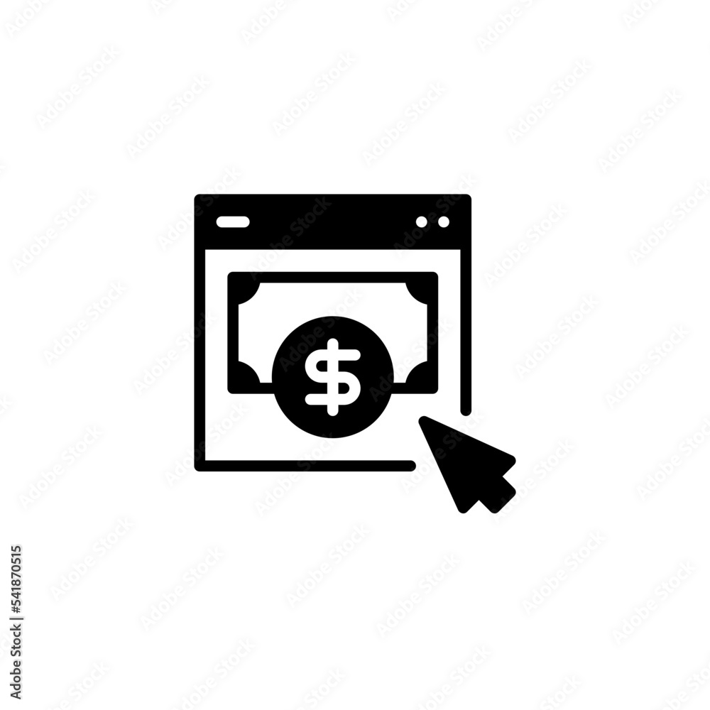 pay per click icon pay per click icon
