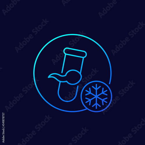 sperm bank or cryobank line vector icon