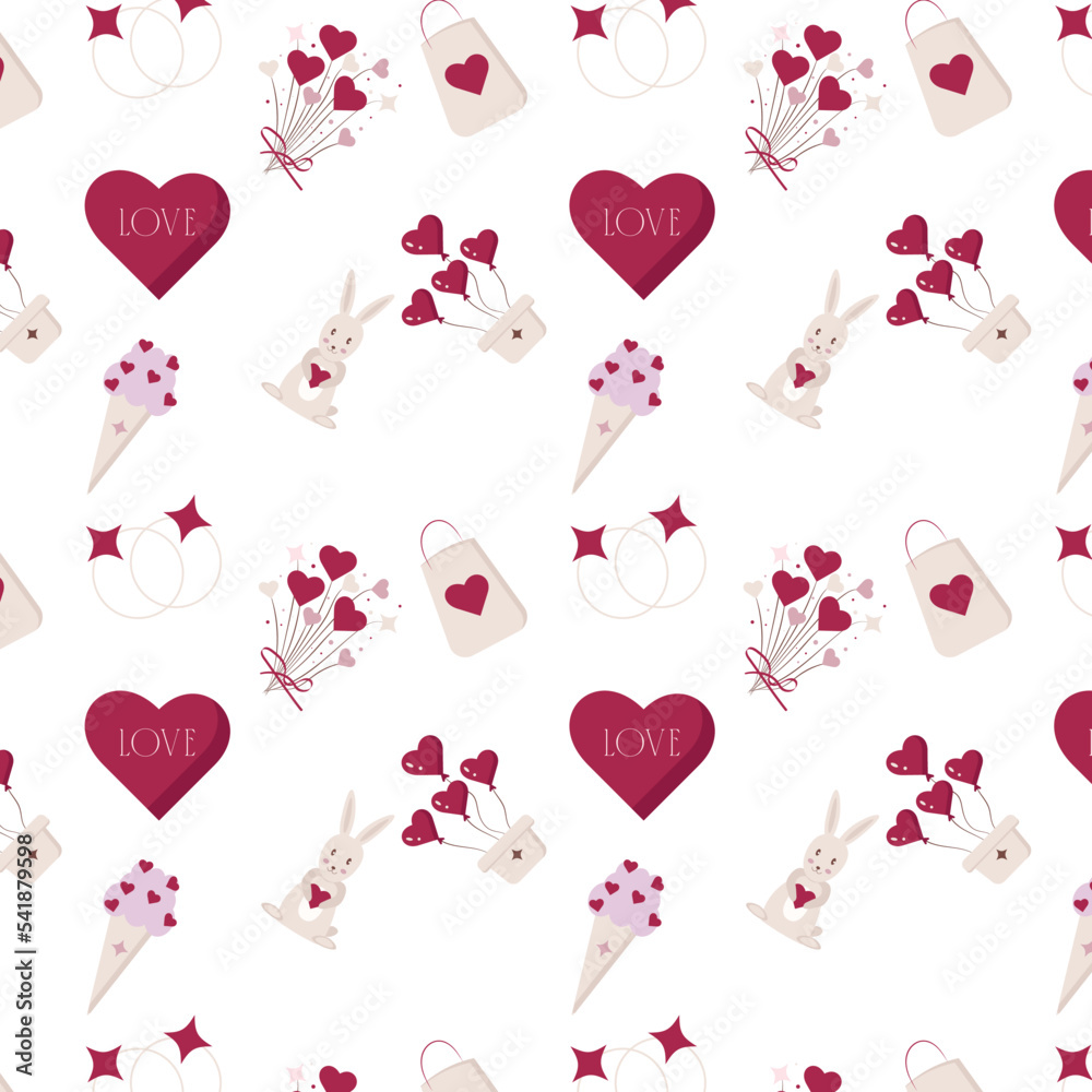 Valentine´s day pattern Valentine´s day pattern