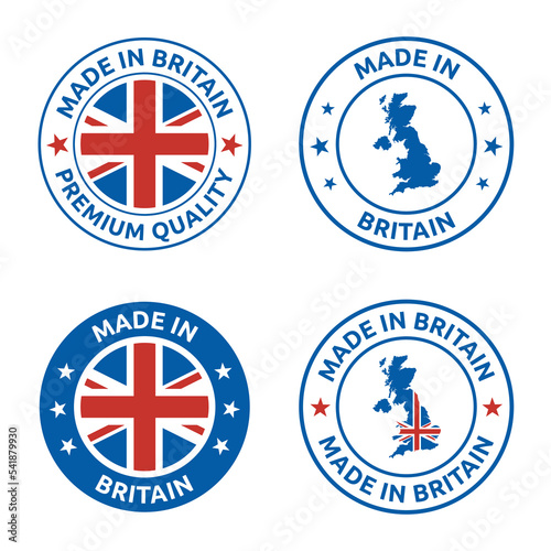made in Great Britain stamp, United Kingdom product label