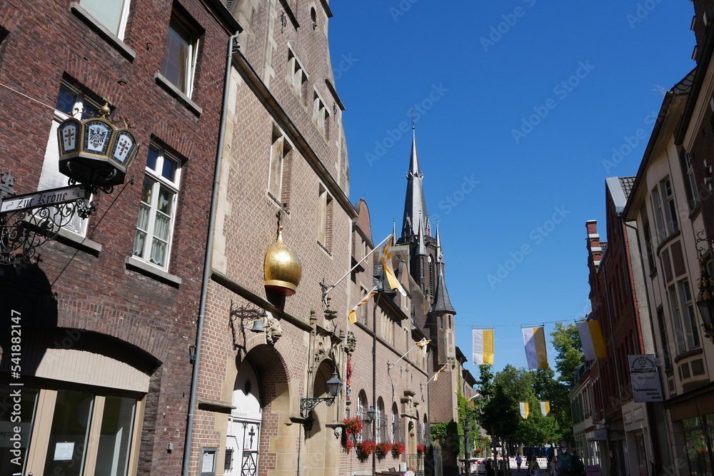 Naklejka premium Amsterdamer Straße in Kevelaer