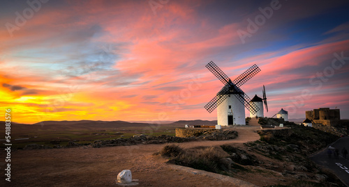 Windmills, Consuegra, Spain photo