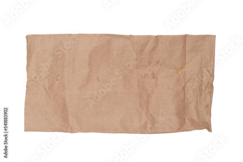 Wallpaper Mural Piece of tear brown recycle cardboard paper Torontodigital.ca