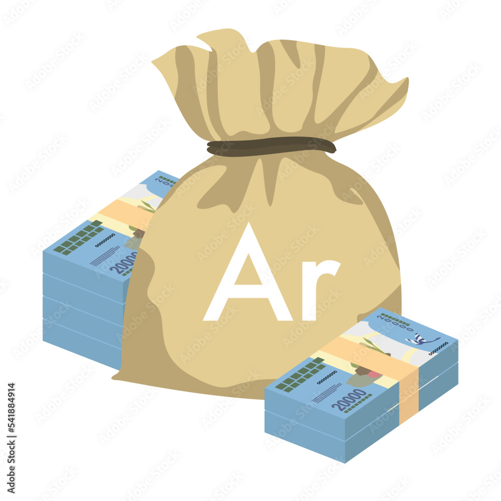 malagasy-ariary-vector-illustration-madagascar-money-set-bundle