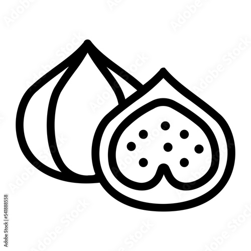 fig line icon