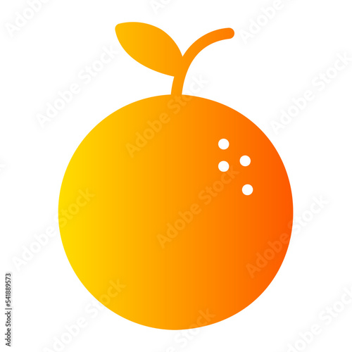 orange gradient icon