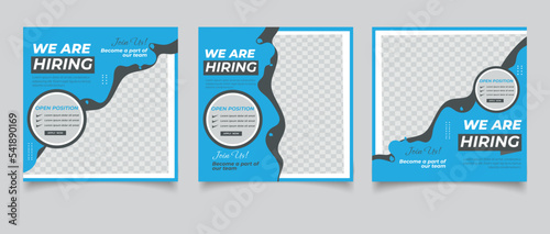 Social media feed instagram we are hiring