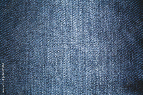 Blue jeans texture for background. Denim background