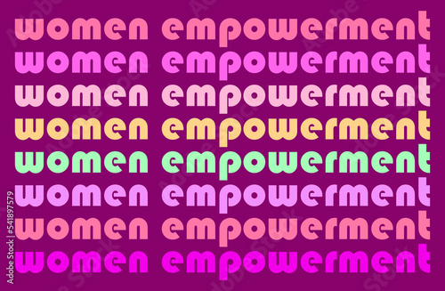 women empowerment vector for tshirt