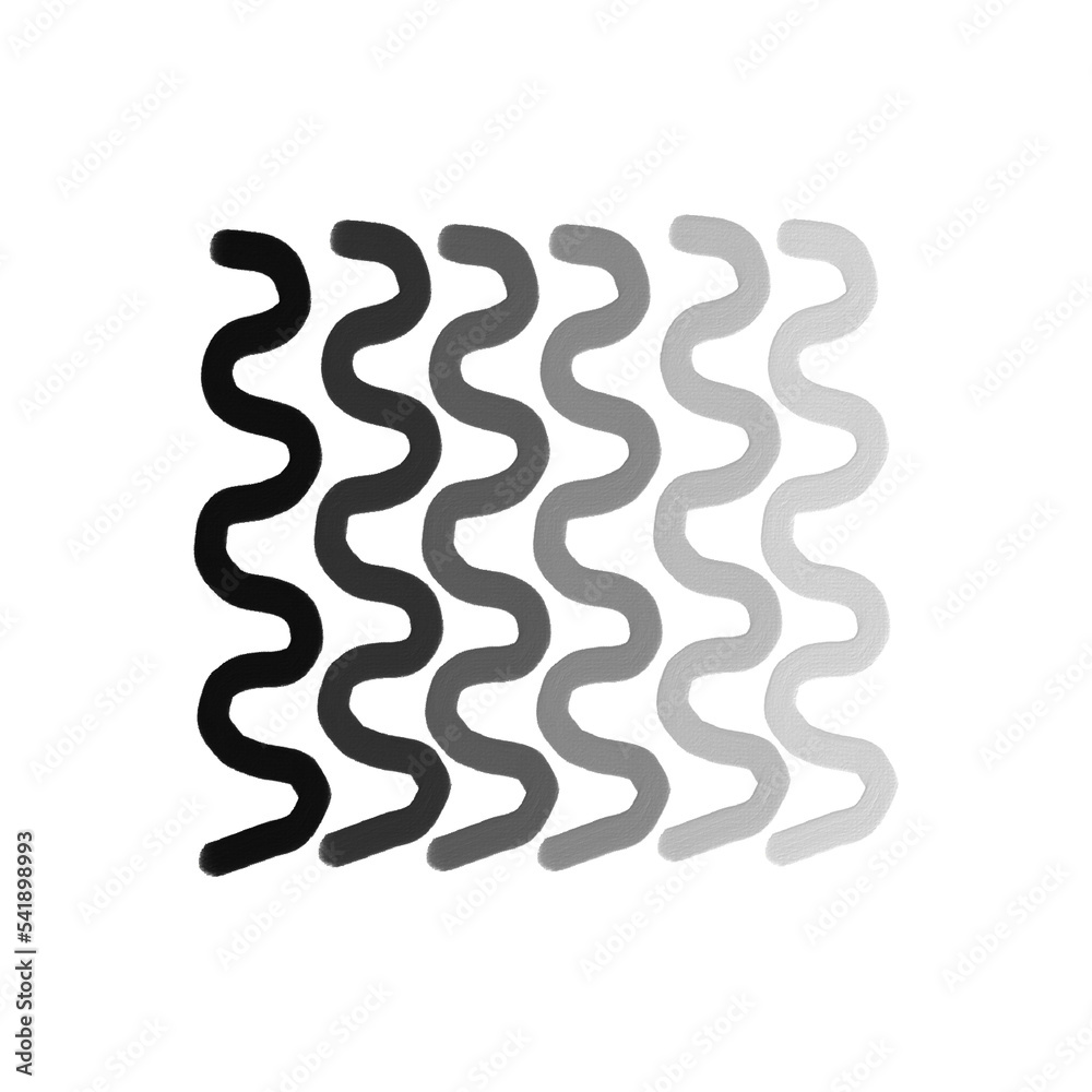 spiral prong black tone spiral prong black tone