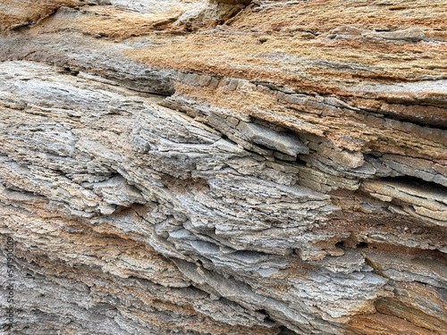 Stone rock boulder texture seaside landscape northern nature