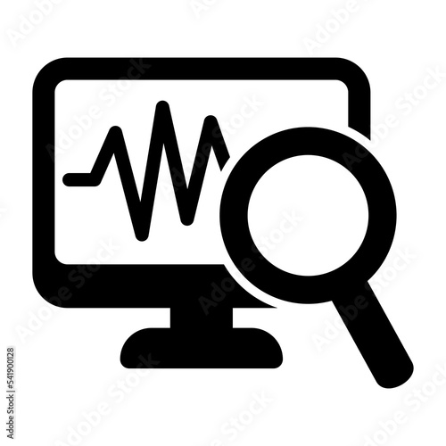 Monitoring icon. Simple element from internet security collection. Creative Monitoring icon for web design, templates, infographics and more.