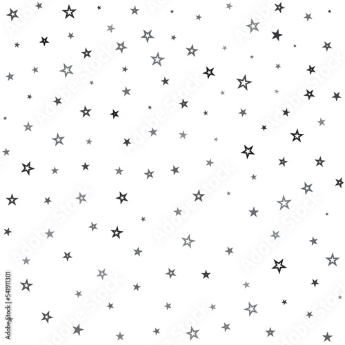 Star pattern. Seamless vector stars background. Cute festive Christmas and holidays ornament