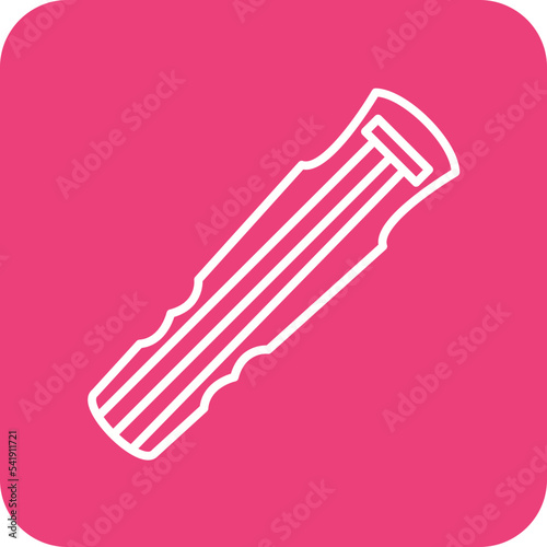 Guqin Line Round Corner Background Icon