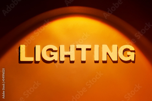 Lighting - Single word
