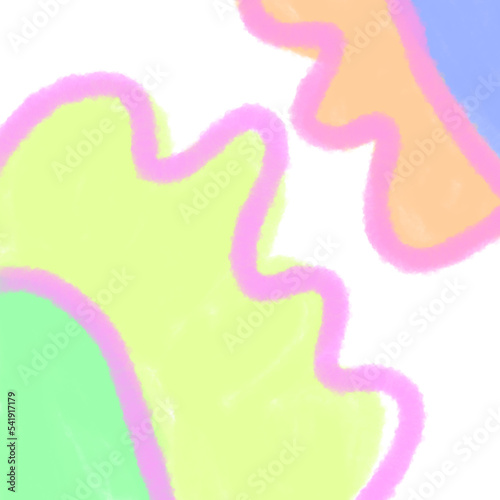 Wallpaper Mural Colorful watercolor abstract texture art design  Torontodigital.ca