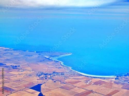 Luftaufnahme Küstenlinie Südaustralien