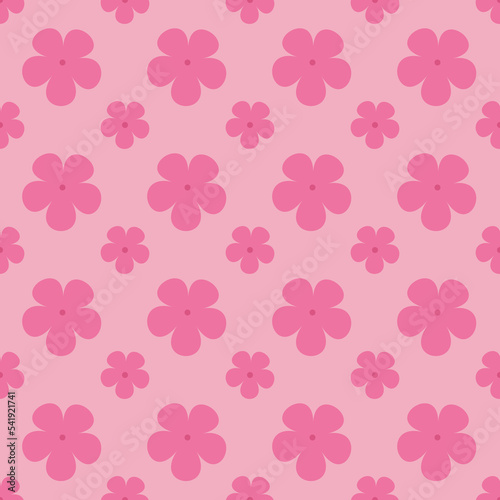 autum flowers pattern sameless backgound